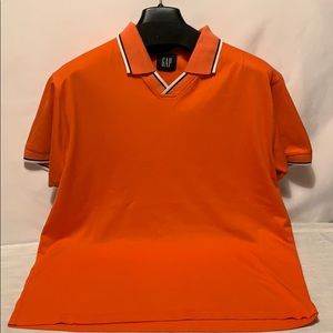 Gap Orange Polo Shirt
